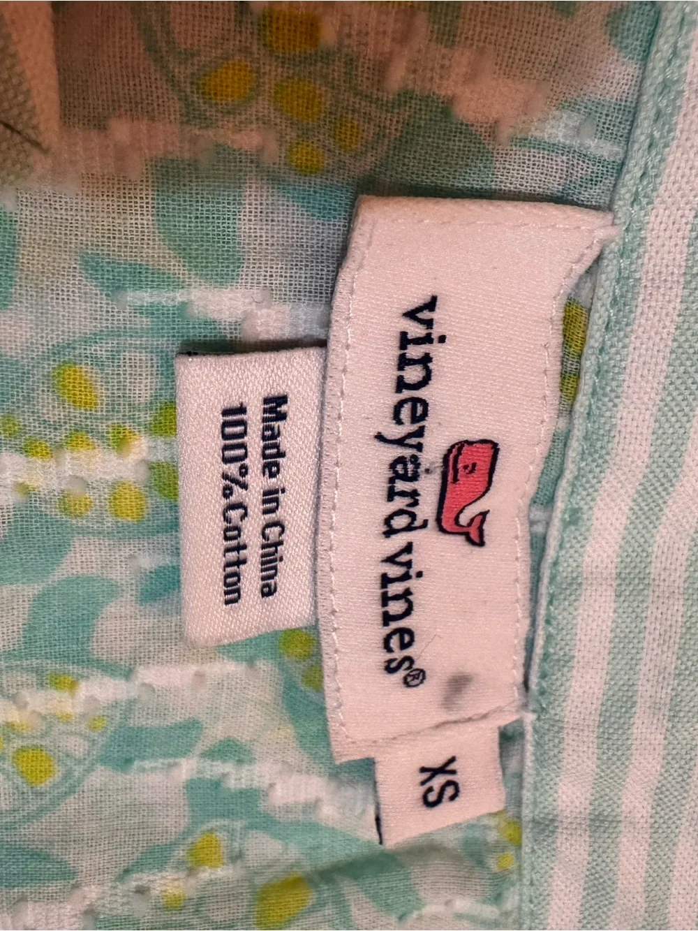 Vineyard Vines Beaded Swim Cover-Up Tunic – XS